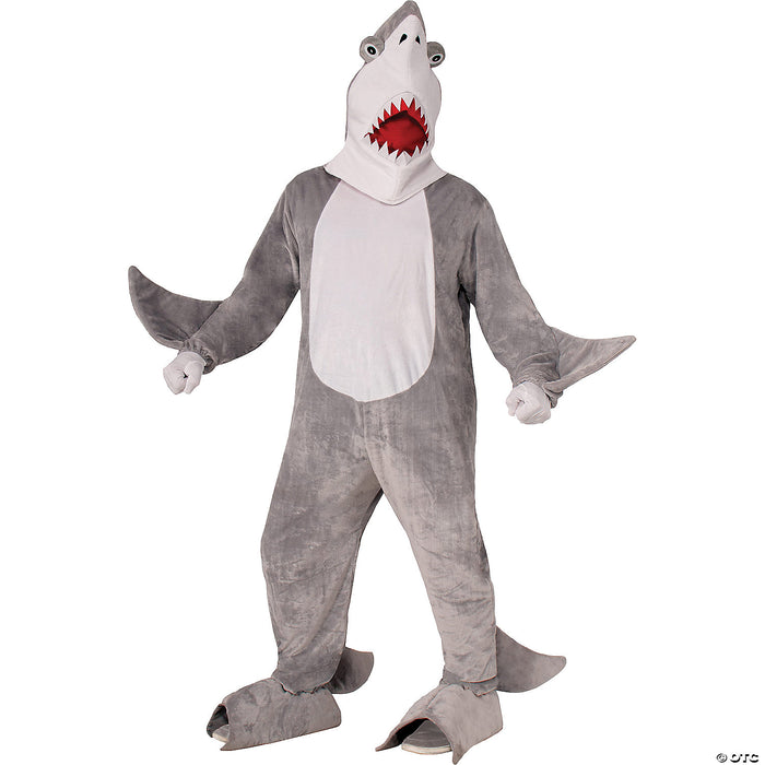 Adult Shark Chomper Mascot