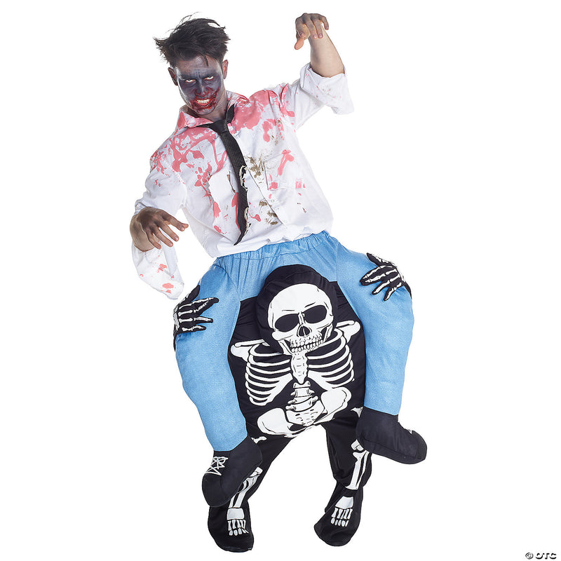Adult Skeleton Piggyback Costume - image 1