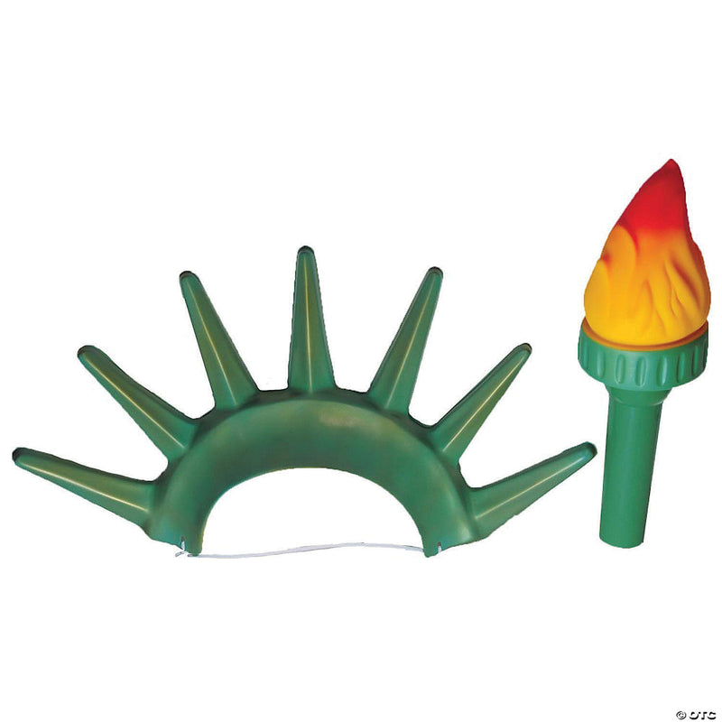 Adult Statue of Liberty Costume Set - image 1
