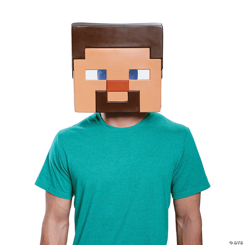 Adult Steve Minecraft Mask - image 1