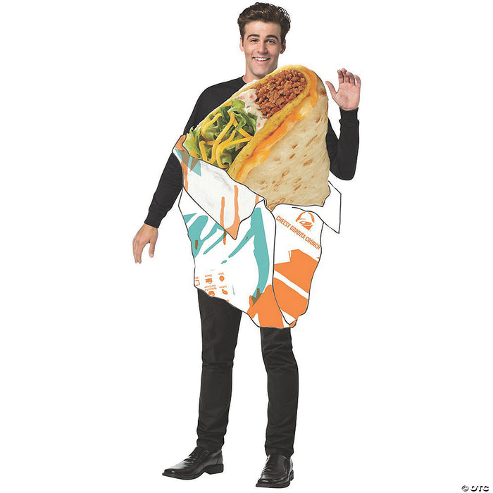 Get Crunchy! Adult Taco Bell Gordita Crunch Costume - Spice Up Your Halloween! 🌮🎉