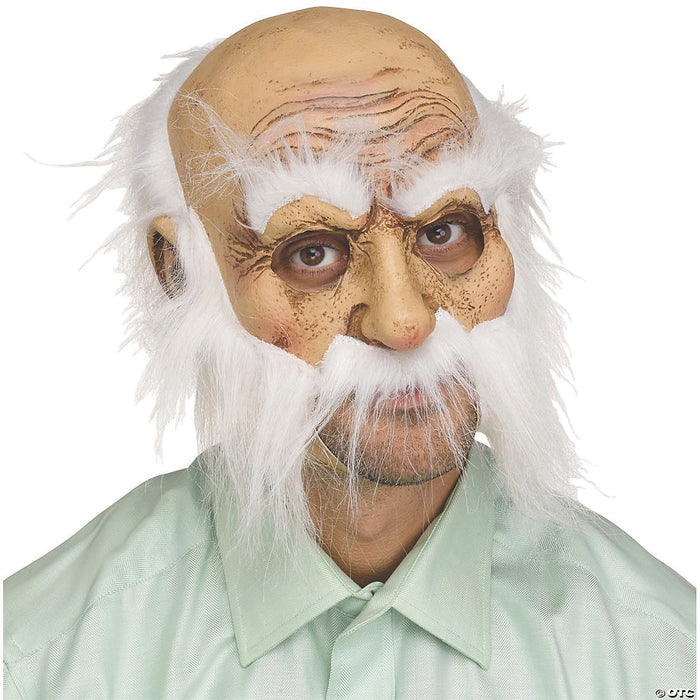 Adult Wisker Walter Old Man Mask