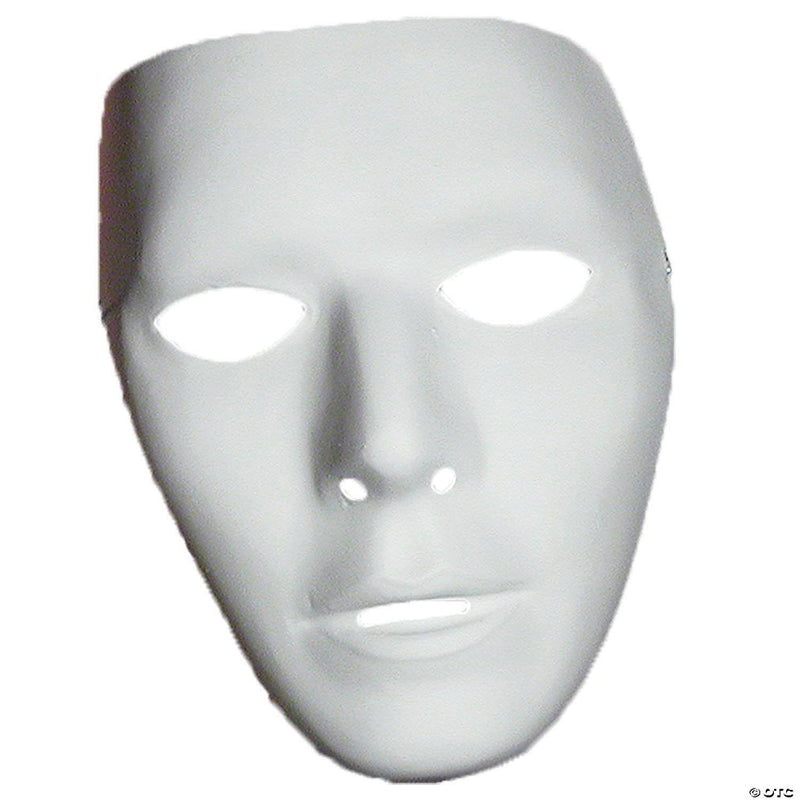 Frighteningly Blank Male Mask - image 1