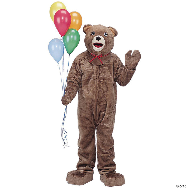 Cuddly Teddy Bear: Deluxe Mascot Costume 🐻🎉 - ONE SIZE - image 1