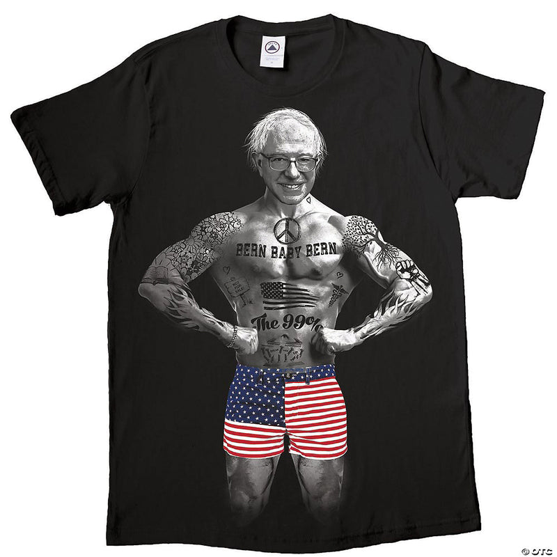 Adults' Feel the Bern T-Shirt | Costume-Shop.com - LARGE - image 1