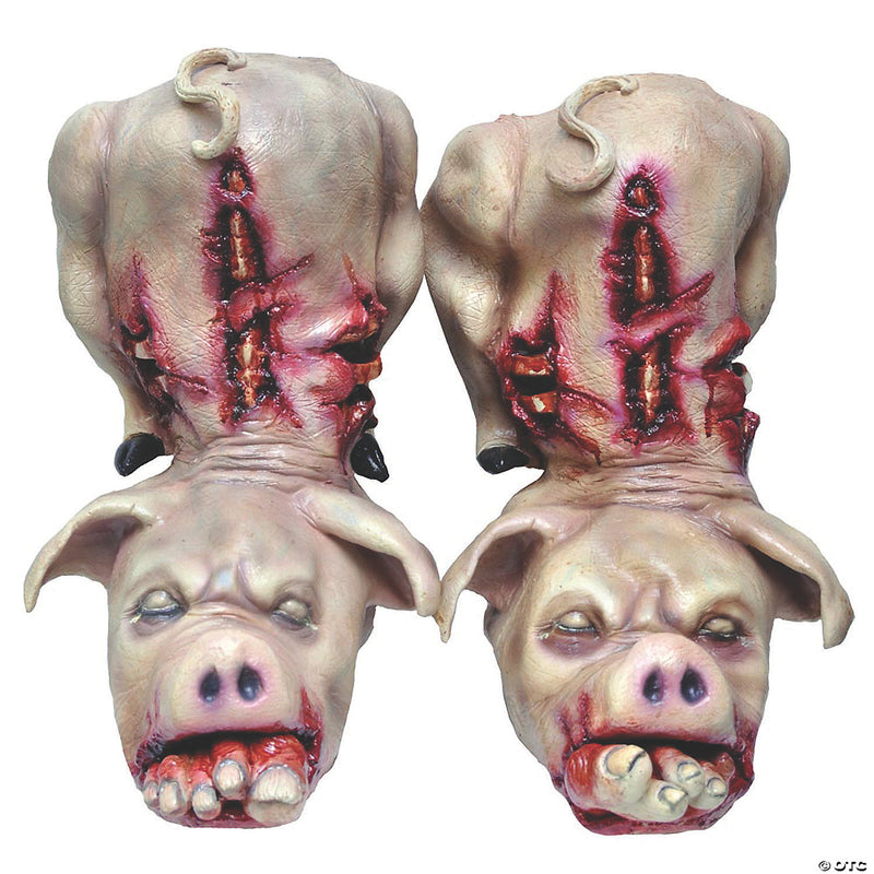 Adult’s Latex Pig Boots Costume - ONE SIZE - image 1