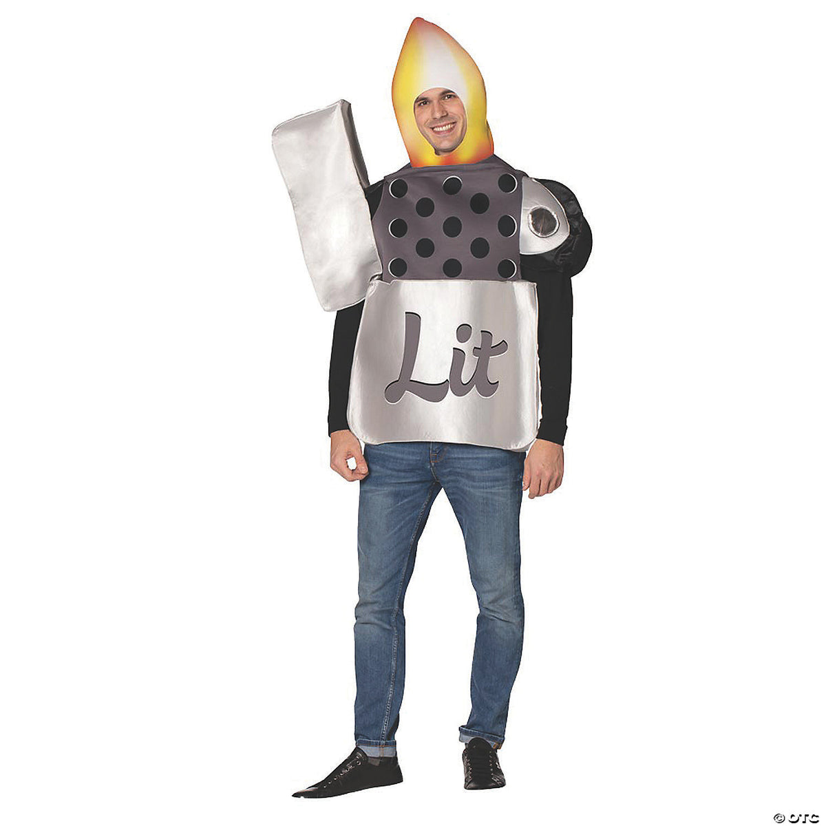 cigarette lighter costume Marlboro Lights & Bic homemade Halloween costumes Freshen with steamer or cool iron. Adult Lit Cigarette Costume