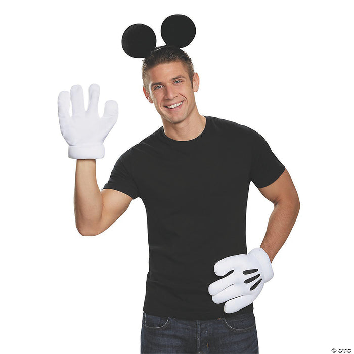 Adult's Mickey Mouse Ears and Gloves Kit