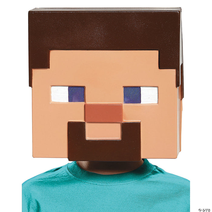 Adult's Minecraft Steve Vacuform Mask
