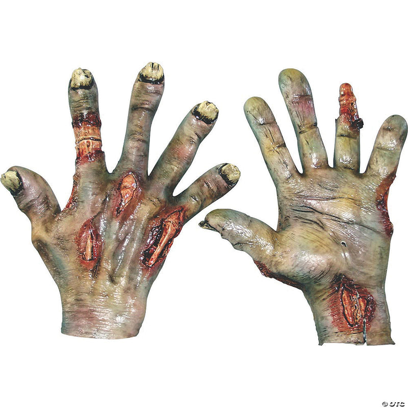 Adult's Rotted Zombie Hands - image 1