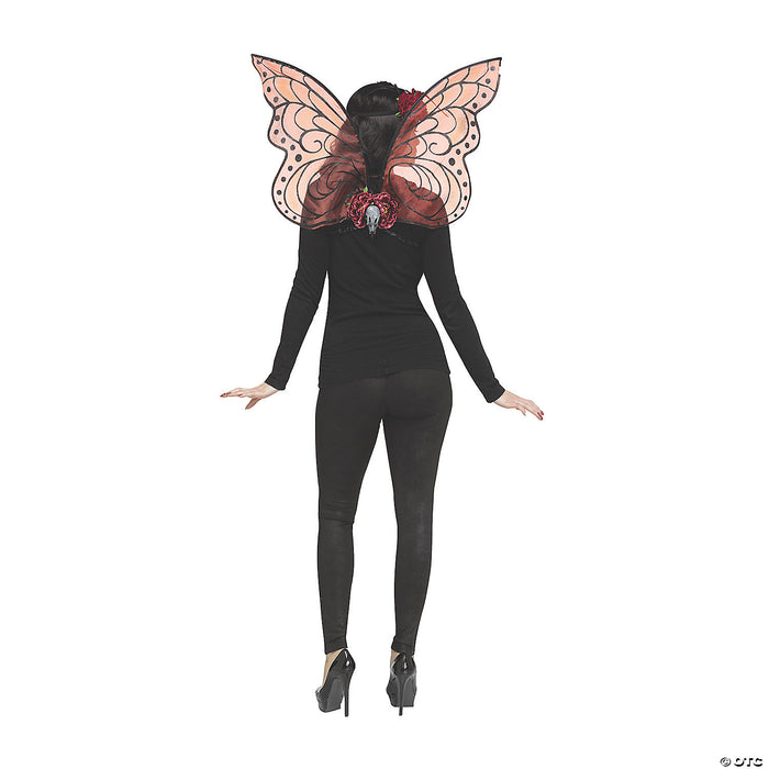 Adult’s Sparkle Wings - Burgundy