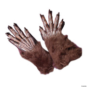 Adult's Werewolf Gloves - BROWN - image 1