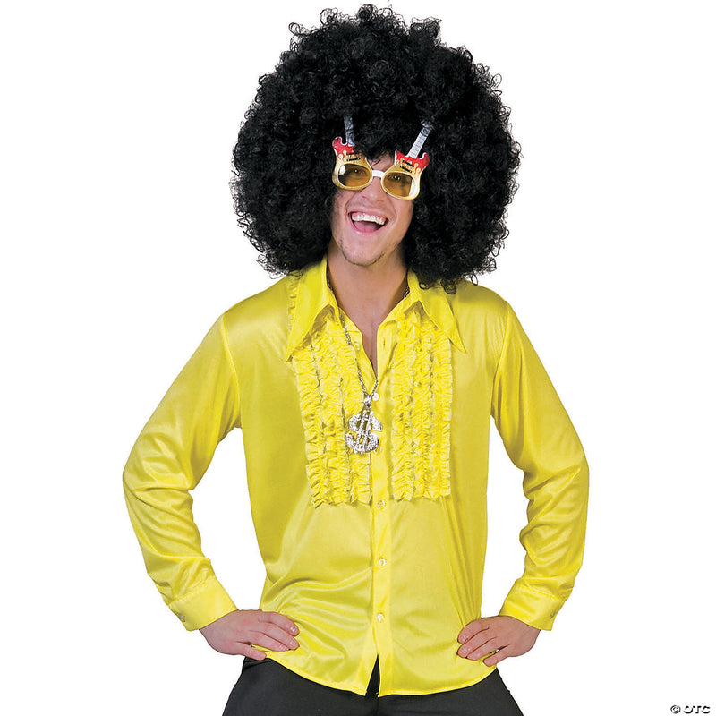 Adult's Yellow Saturday Night Large Shirt - LARGE - image 1