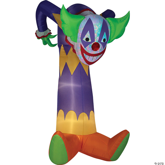 90" Blow Up Inflatable Kaleidoscope Clown Outdoor Yard Decoration