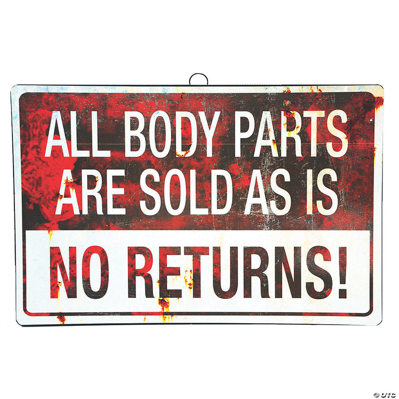 All Body Parts are Sold as Is Halloween Decoration