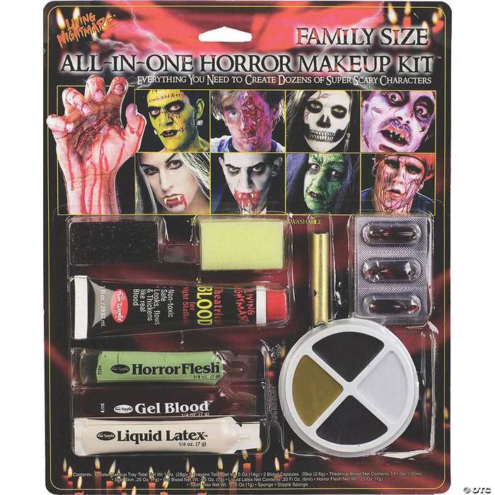 All In One Horror Makeup Kit