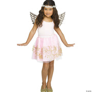 Angel 3-Piece with Wings for Children | Costume-Shop.com - ROSE GOLD - image 1
