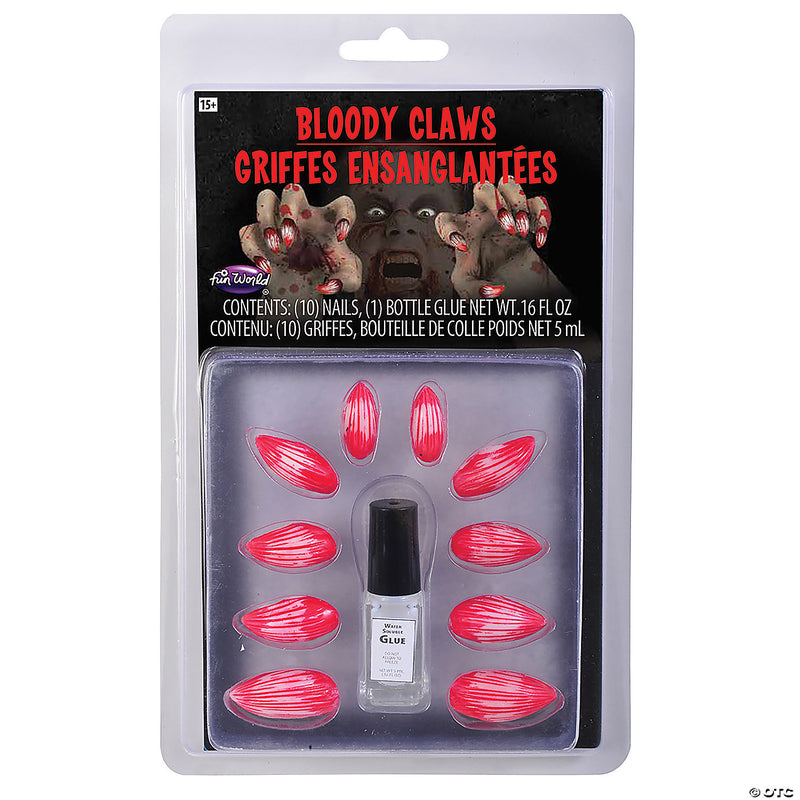 Animal Claws Bloody Claws Kit | Costume-shop.com - image 1