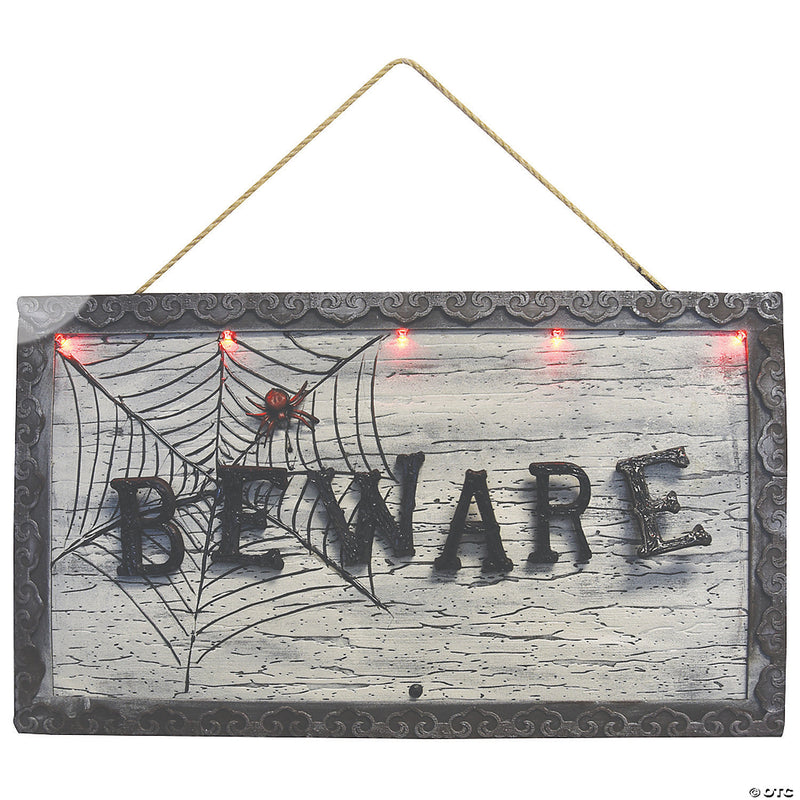 Animated Beware Sign - image 1