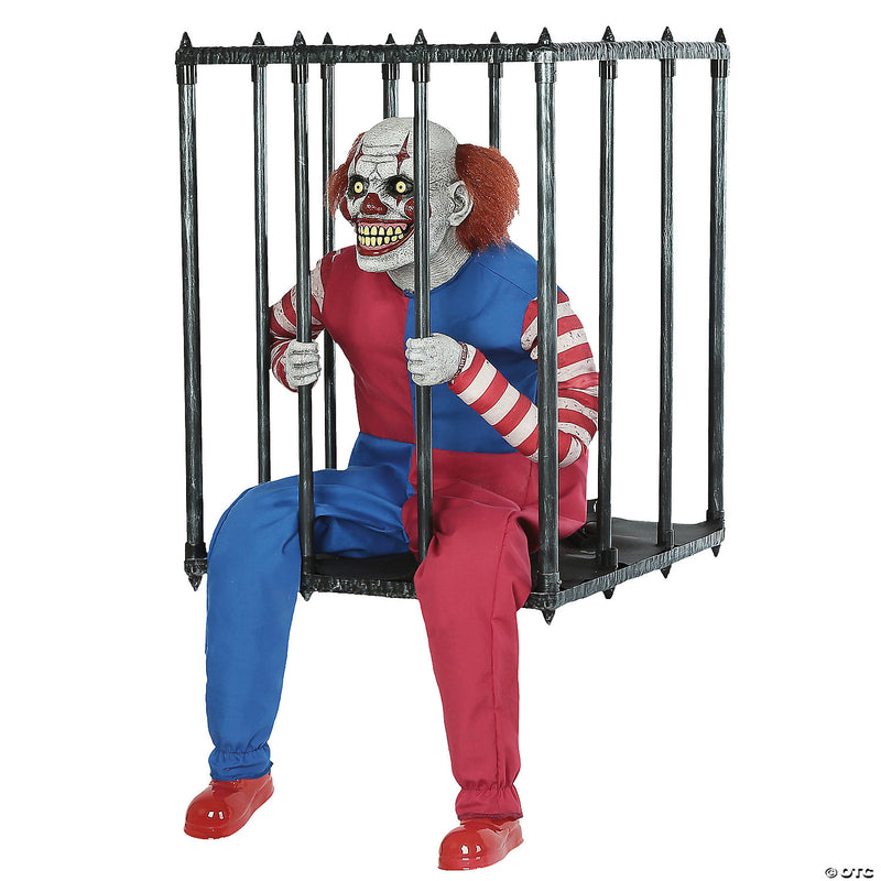 Animated Caged Clown Walk Around - image 1