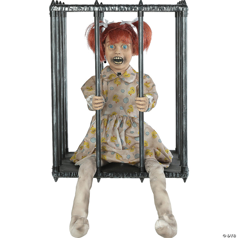 Animated Screaming Caged Kid Walk Around Accessory - image 1