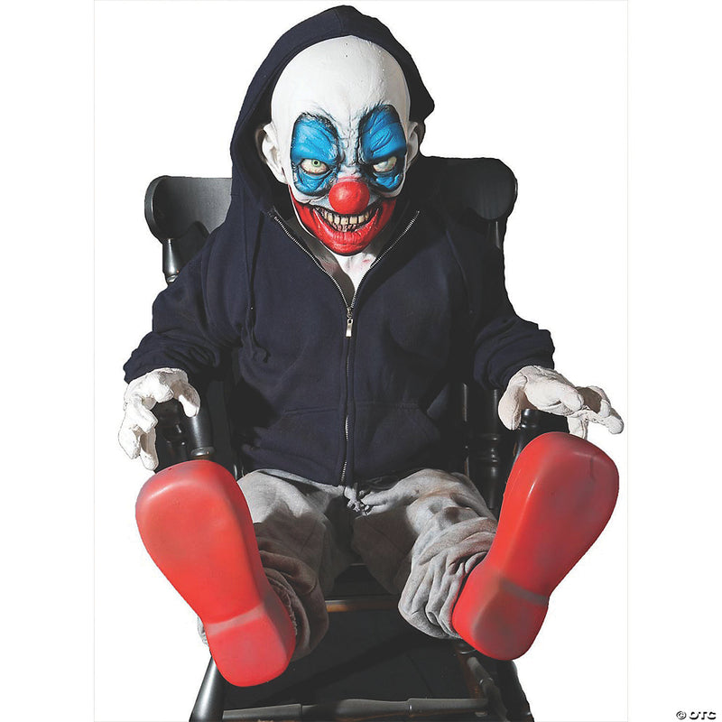 Animated Giggles Clown Latex Prop - image 1