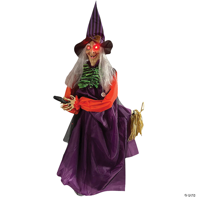 Animated Hanging Witch - image 1