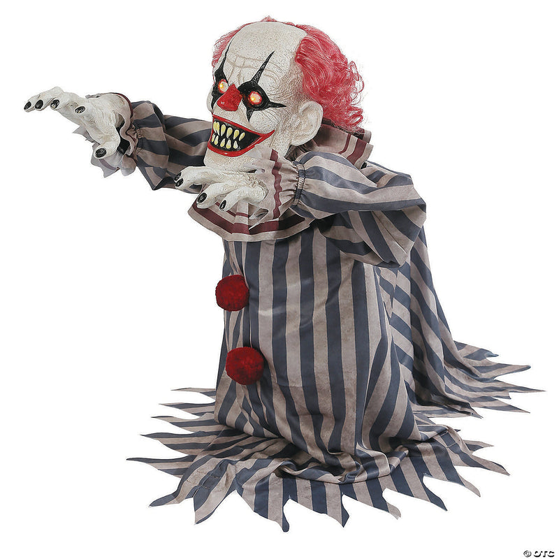 Animated Jumping Clown Halloween Decoration - image 1