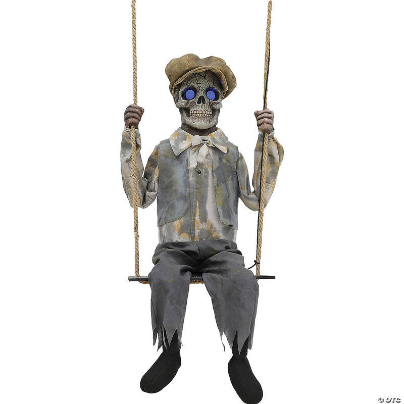 Swinging Skeletal Boy Decoration - image 1