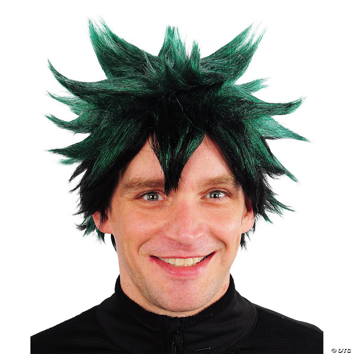 Anime-Inspired Green Wig