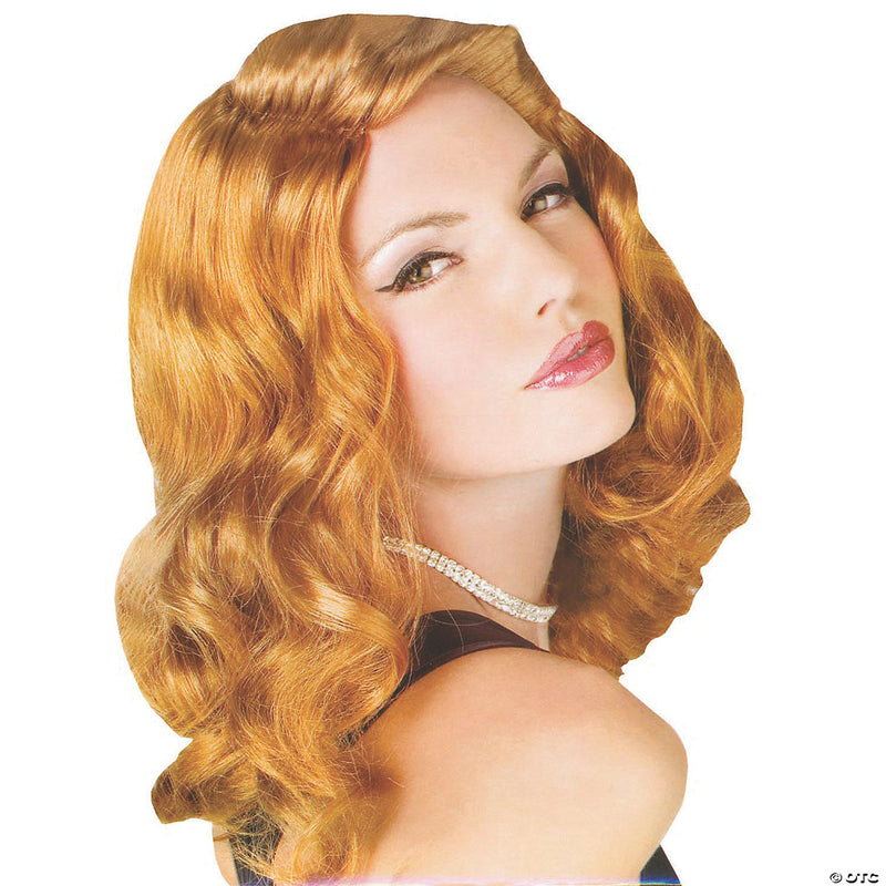Auburn Sexy Screen Siren Wig - image 1