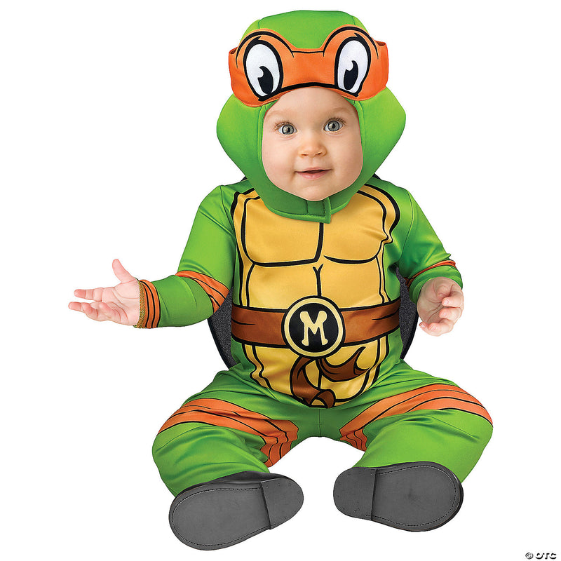 Baby Classic TMNT Michelangelo Costume - INFANT 12-18 MONTHS - image 2