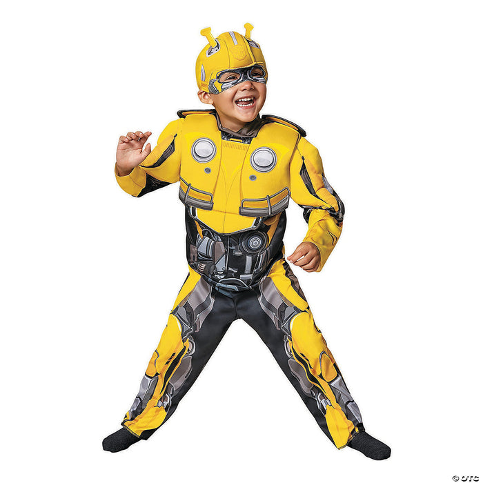 Toddler Boy’s Muscle Chest Transformers™ Bumblebee Costume - 3T-4T