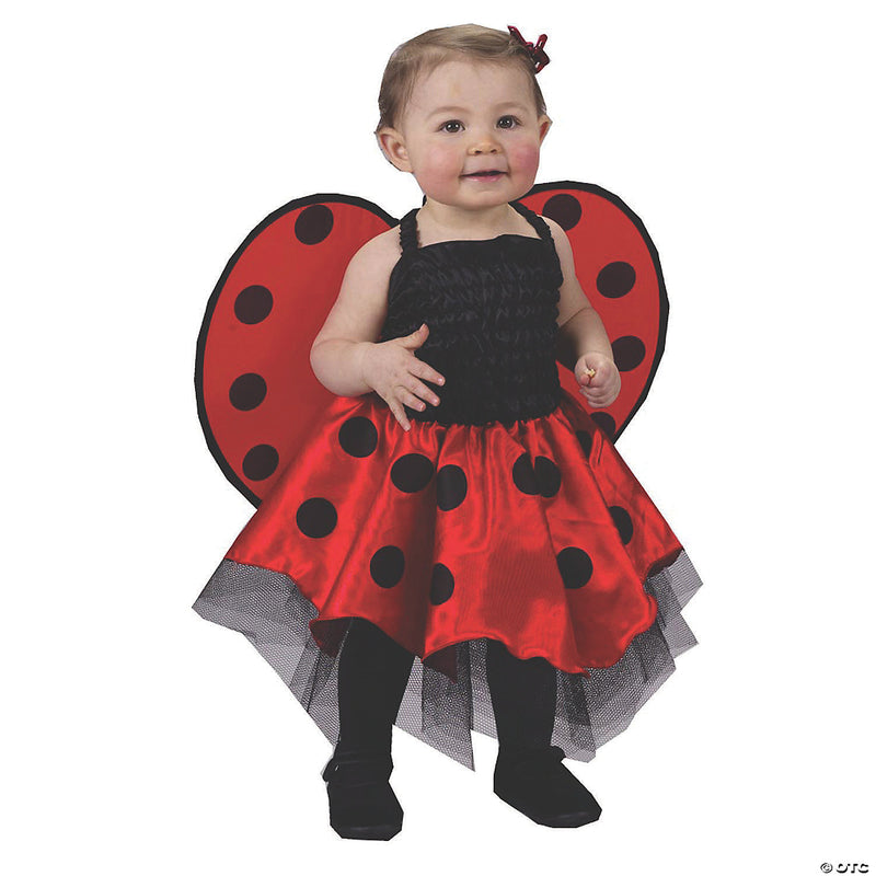 Baby Girl's Ladybug Dress Costume - image 1