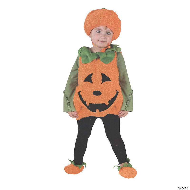 Baby Girl’s Pumpkin Cutie Pie Vest Costume