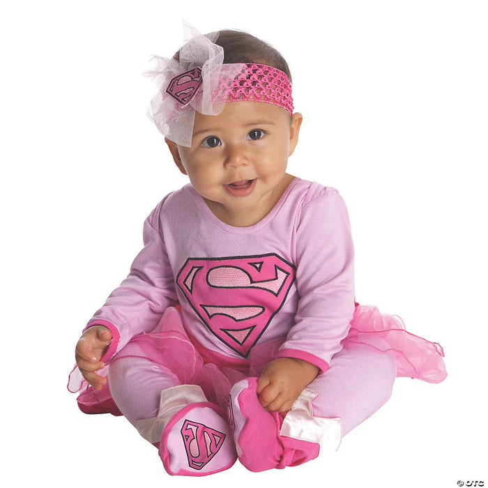 Baby Girl's Supergirl™ Onesie Costume - 6-12 Months