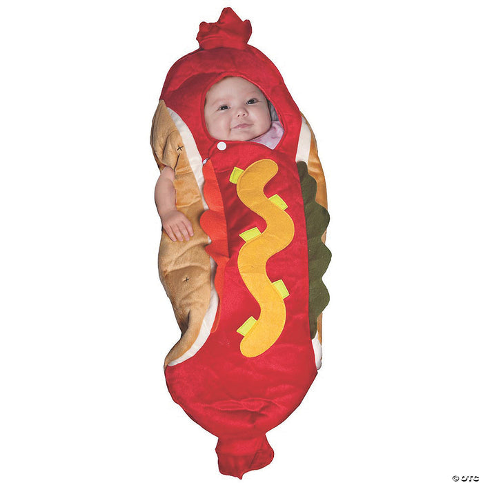Baby Lil Hot Dog Bunting Costume - 0-6 Months