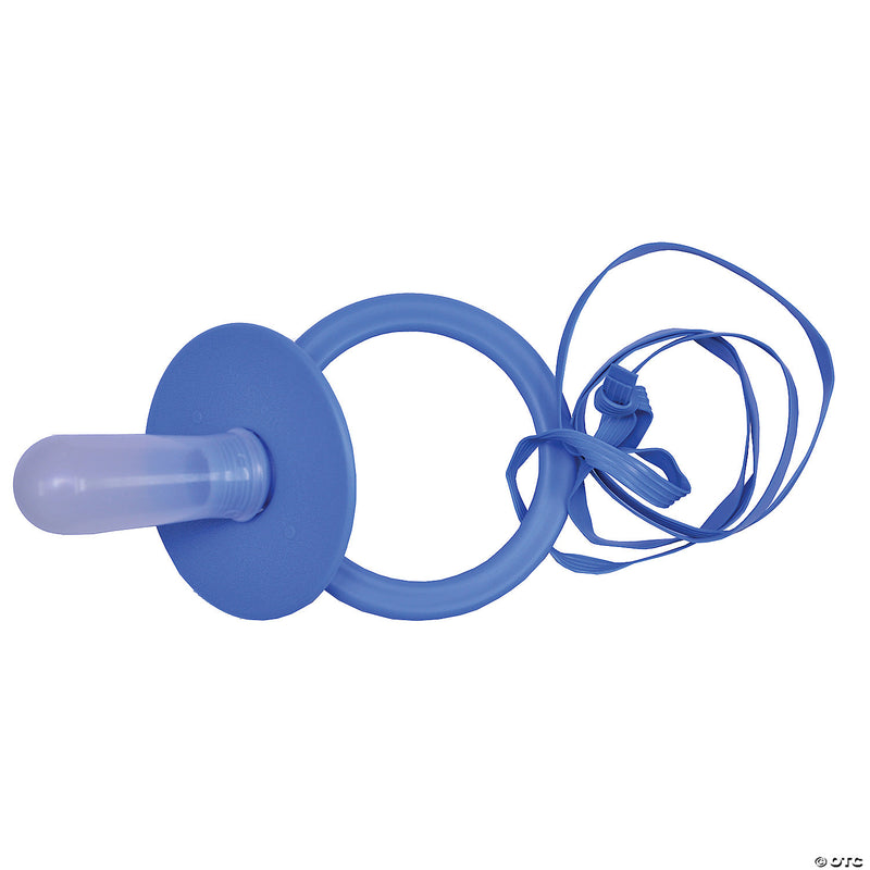 Jumbo Blue Pacifier | Costume-Shop.com - image 1