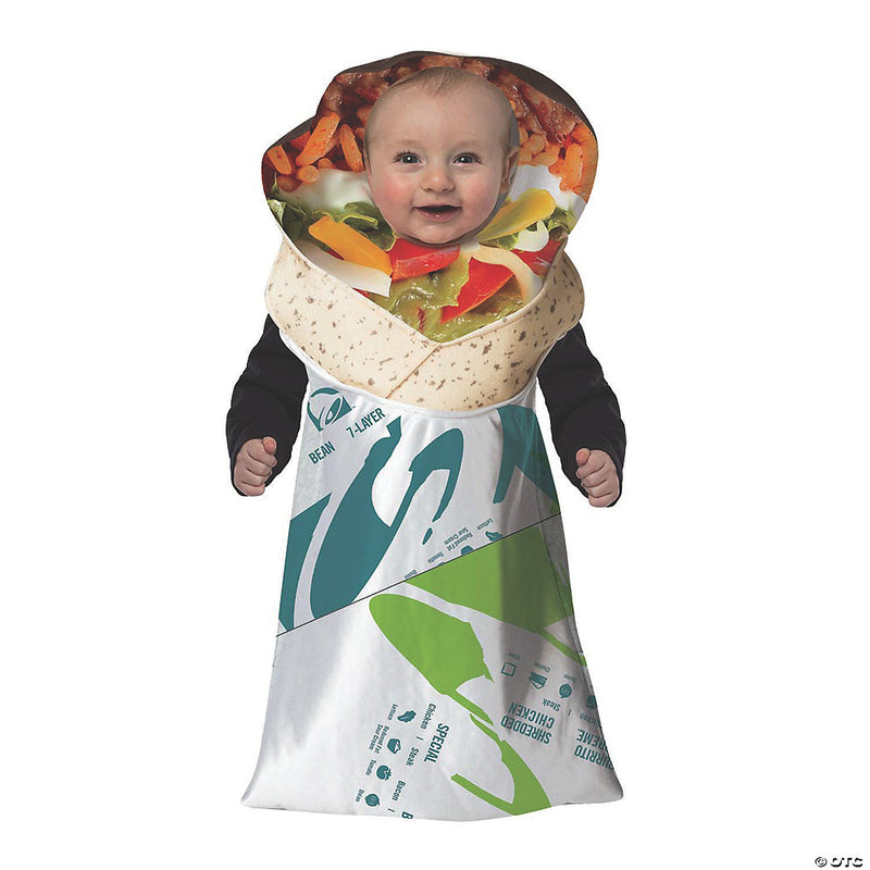 Baby Taco Bell Burrito Costume - image 1