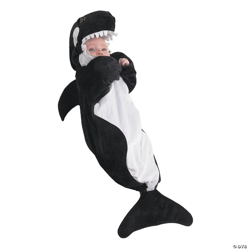 Baby Whale Bunting Costume - 0-6 Months - INFANT 0-6 MONTH - image 1