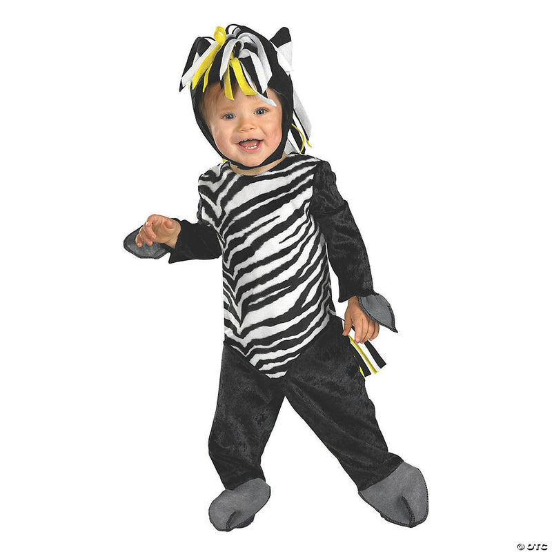 Baby Zany Zebra Costume - Wildly Adorable! 🦓🎃 - INFANT 12-18 MONTHS - image 1