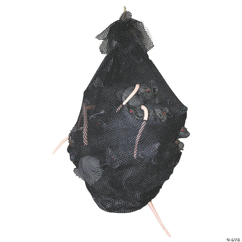 Hanging Bag of Rats Halloween Decoration - image 1