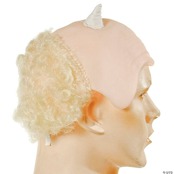 Bald And Horned Headpiece