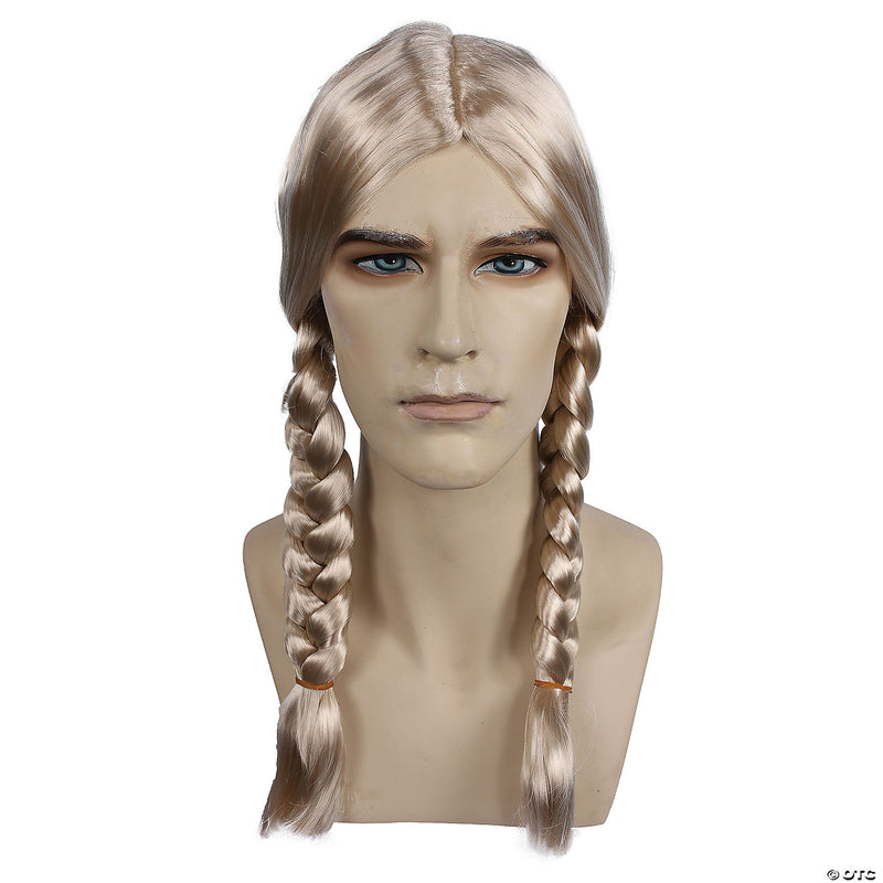 Bargain Willie Braided Wig - YELLOW - image 1