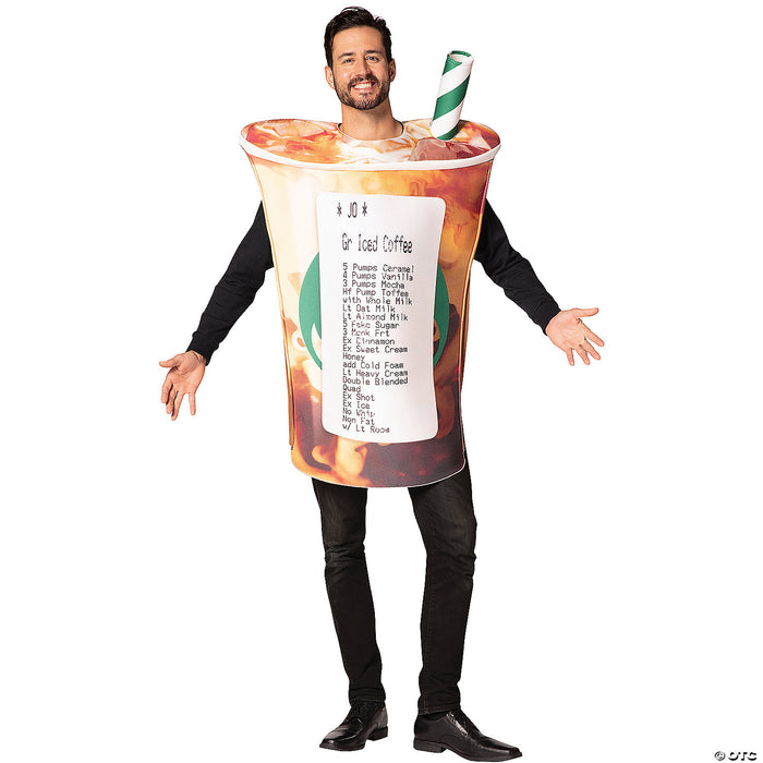 Barista's Nightmare Coffee Cup Adult Costume