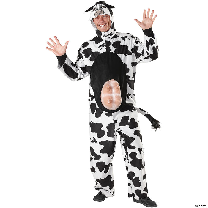 Comfy Cow Jumpsuit Costume