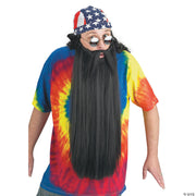 Beard with Mustache Black - BLACK - image 1
