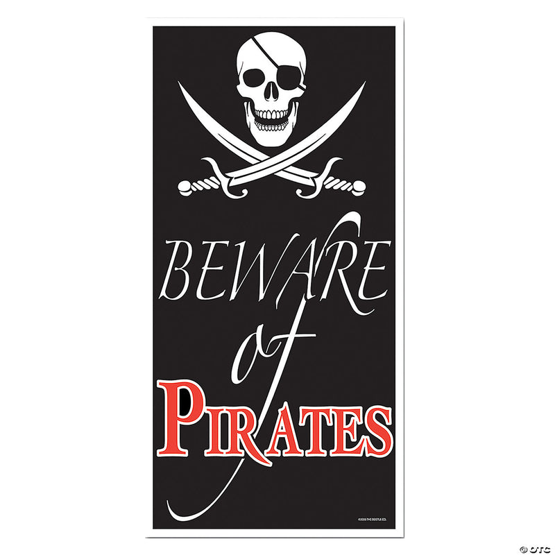 Beware Of Pirates Door Cover - image 1