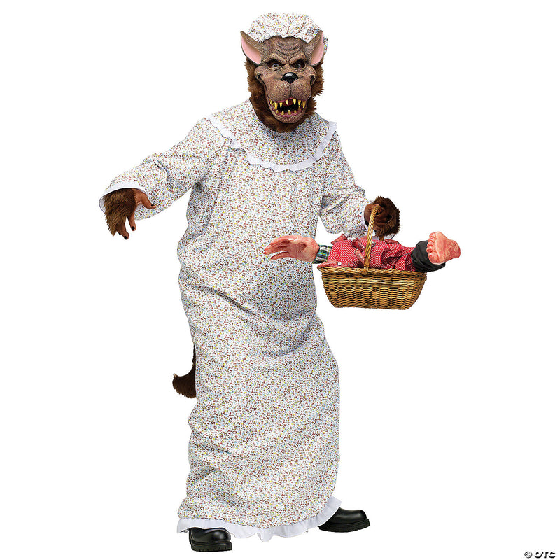 Big Bad Granny Wolf Plus Size Costume - image 1
