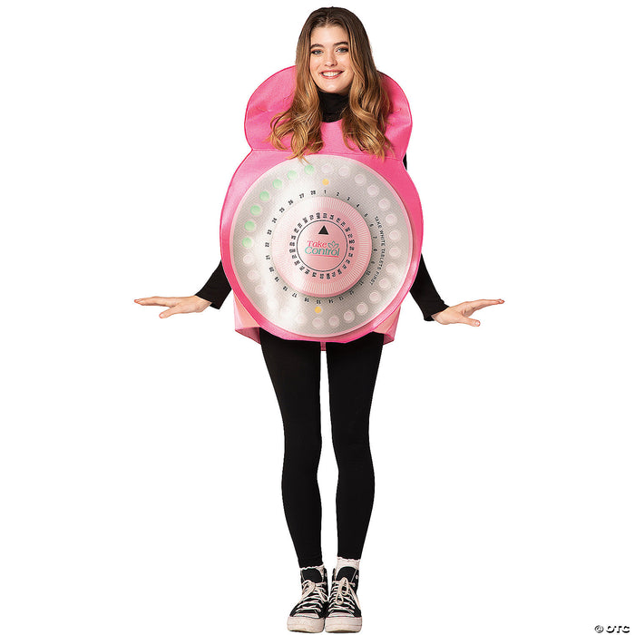 Birth Control Contraceptive Pack   Adult Costume
